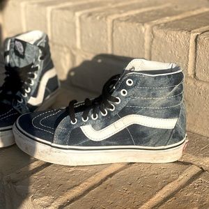 Gently Used Denim High Top Vans